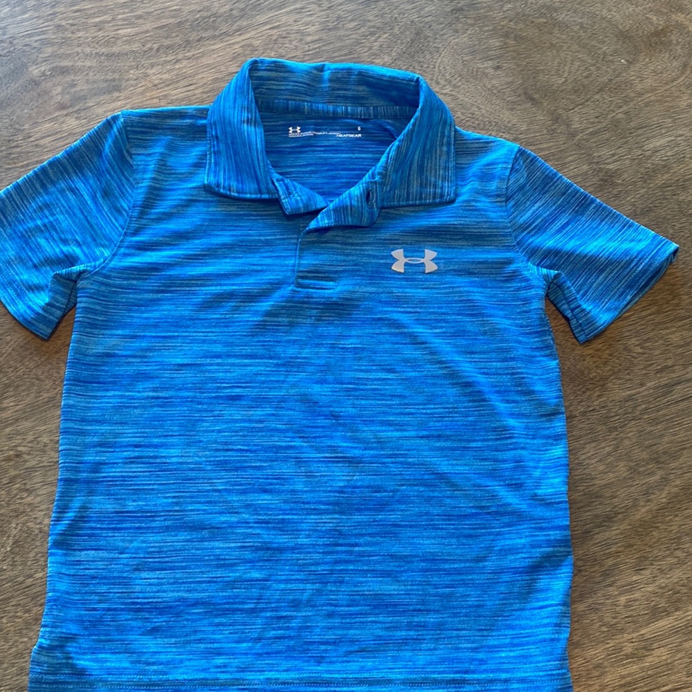 Boys under armour performance polo